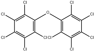 デカクロロジフェニルエーテル 化学構造式