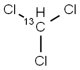 氯仿-13C, 31717-44-9, 结构式