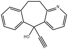 5-Ethynyl-10,11-dihydro-5H-benzo[4,5]cyclohepta[1,2-b]pyridin-5-ol Structure