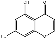 5,7-dihydroxychromone Structure