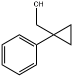 (1-フェニルシクロプロピル)メタノール 化学構造式