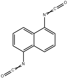1,5-Naphthalene diisocyanate Struktur