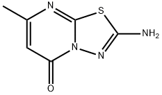 2-氨基-7-甲基-[1,3,4]噻二唑并[3,2-A]嘧啶-5-酮,31737-02-7,结构式