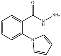 2-(1H-吡咯-1-及)苯-1-甲酰肼, 31739-63-6, 结构式