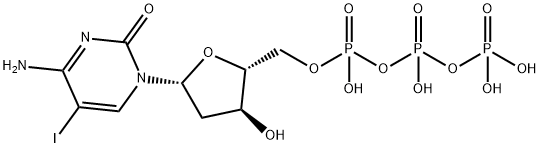 5-IODO-2'-DEOXYCYTIDINE 5'-TRIPHOSPHATE SODIUM Struktur