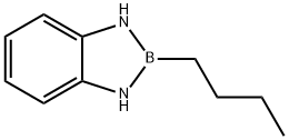 2-Butyl-2,3-dihydro-1H-1,3,2-benzodiazaborole 结构式