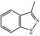 3-METHYL-1H-INDAZOLE Struktur