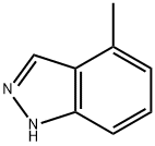 4-メチル-1H-インダゾール 化学構造式