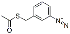 3-(acetylsulfanylmethyl)benzenediazonium|