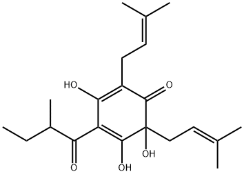 31769-65-0 3,5,6-trihydroxy-2-(2-methylbutanoyl)-4,6-bis(3-methylbut-2-enyl)cyclohexa-2,4-dien-1-one