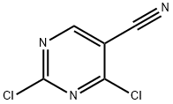 2,4-Dichloro-5-cyanopyrimidine Structure