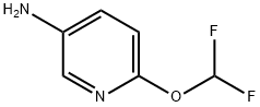 3-Pyridinamine,6-(difluoromethoxy)-(9CI) Struktur