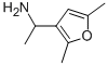 1-(2,5-二甲基呋喃-3-基)乙烷-1-胺, 317830-20-9, 结构式