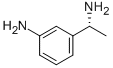 (S)-3-(1-AMINOETHYL)BENZENAMINE Struktur