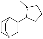8-(1-methylpyrrolidin-2-yl)-1-azabicyclo[2.2.2]octane Structure