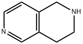 1,2,3,4-四氢-2,6-萘啶, 31786-18-2, 结构式