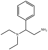 N-(2-AMINO-1-PHENYLETHYL)-N,N-DIETHYLAMINE Struktur