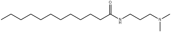N-[3-(DIMETHYLAMINO)PROPYL]LAURAMIDE  Struktur
