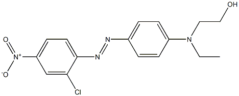 分散红13, 3180-81-2, 结构式