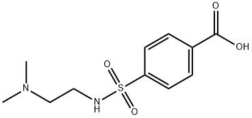 4-({[2-(dimethylamino)ethyl]amino}sulfonyl)benzoic acid Structure