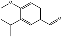 3-ISOPROPYL-4-METHOXYBENZOALDEHYDE Structure