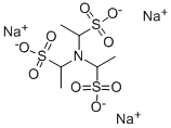 trisodium 1,1',1''-nitrilotris(ethanesulphonate) Structure