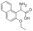 AMINO-(2-ETHOXY-NAPHTHALEN-1-YL)-ACETIC ACID Structure