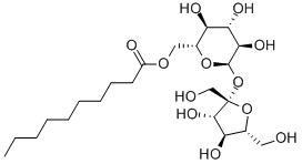 N-デカノイルスクロース 化学構造式
