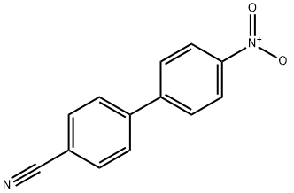 4-シアノ-4'-ニトロジフェニル 化学構造式
