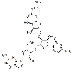 cytidylyl-(5'->3')-cytidylyl-(5'->3')-guanosine Structure