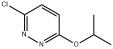 3-クロロ-6-イソプロポキシピリダジン 化学構造式