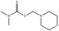 morpholinomethyl dimethyldithiocarbamate  Structure