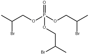 TRIS(2-BROMOPROPYL)PHOSPHATE Structure