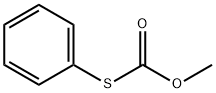 Thiocarbonic acid S-phenyl O-methyl ester 结构式