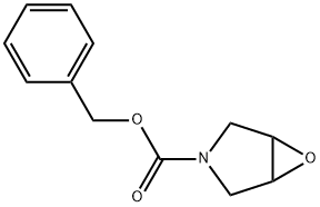 6-Oxa-3-azabicyclo[3.1.0]hexane-3-carboxylic acid, phenylMethyl ester Structure