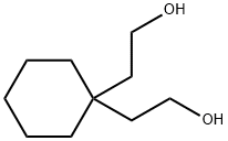 1,1-シクロヘキサンジエタノール 化学構造式