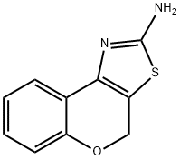 4H-CHROMENO[4,3-D][1,3]THIAZOL-2-AMINE Structure