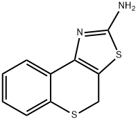 4H-Thiochromeno[4,3-d]thiazol-2-ylamine Structure