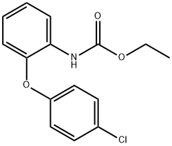 2-(4-Chloro Phenoxy) Phenyl]carbonic acid ethyl ester Structure