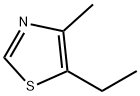5-エチル-4-メチルチアゾール 化学構造式