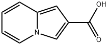 インドリジン-2-カルボン酸 化学構造式