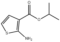 isopropyl 2-aminothiophene-3-carboxylate(SALTDATA: FREE) Structure