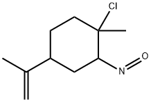 1-Chloro-1-methyl-4-(1-methylvinyl)-2-nitrosocyclohexane Struktur