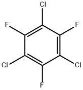 1,3,5-トリクロロ-2,4,6-トリフルオロベンゼン 化学構造式