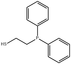2-(DIPHENYLPHOSPHINO)ETHANETHIOL Structure