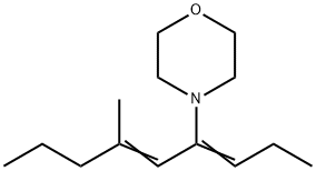4-(3-Methyl-1-propylidene-2-hexenyl)morpholine|