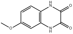 2,3-DIHYDROXY-6-METHOXYQUINOXALINE Struktur