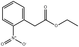 2-NITROPHENYL ACETIC ACID ETHYL ESTER Structure