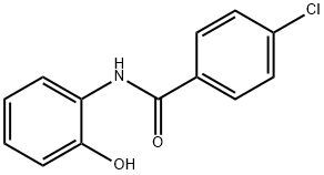 4-クロロ-2'-ヒドロキシベンズアニリド 化学構造式