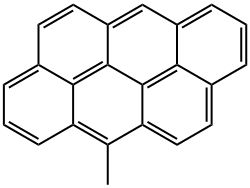 6-メチルジベンゾ[def,mno]クリセン 化学構造式